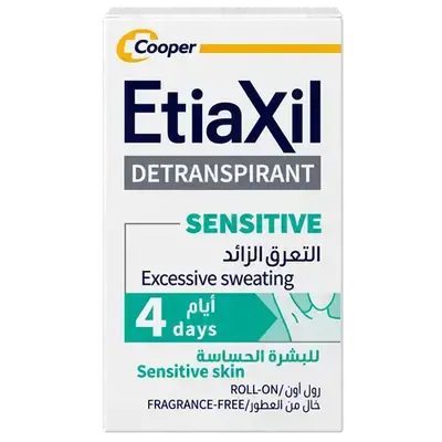 Etiaxil Transpirant Sensitive Roll-On for Sensitive Skin 15ml _ Cooper