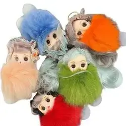 Doll Keychain Medal – Little Girl Design - (Random)
