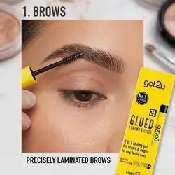 got2b GLUED 4 Brows & Edges 2 in 1 Styling Gel (16 ml)
