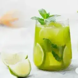 Fresh Lemon Mint Juice