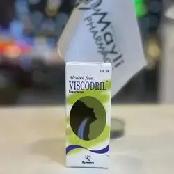 Viscodril Syrup Zynova Diphenhydramine With Ammonium Chloride And Menthol