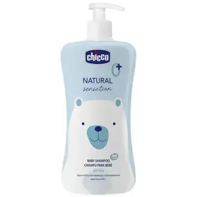 Chicco Natural Sensation Baby Shampoo With Aloe No Tears 500ml