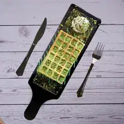 Pistachio Waffle