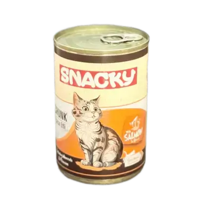 Snacky Chunks with Salmon in Gravy 400g