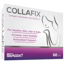 Collafix collagen hydrolysate with vitamin C 60capsules