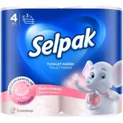 Selpak Toilet Roll Scented 3ply X4
