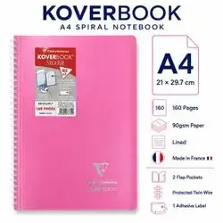 Notebook,french , A4 Size,160 pages.