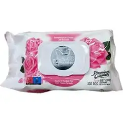 Papilon Rose Wet Wipes 100pcs