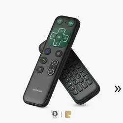 Green Lion Wireless Remote with Keyboard and Mouse - Black