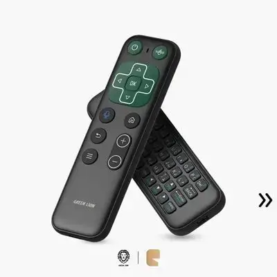 Green Lion Wireless Remote with Keyboard and Mouse - Black