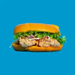 Crunchy Buffalo Burger