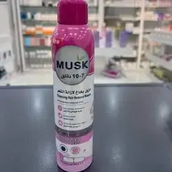 musk 10-7 cleansing hair removal mousse normal skin for body-legs 300ml