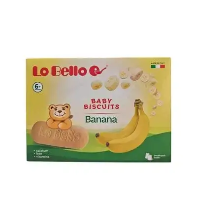 Banana biscuits for babies +6 months 200g - LO BELLO FOSFOVIT