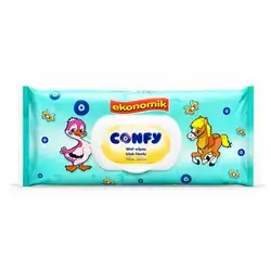 Confy wet wipes 90 adet