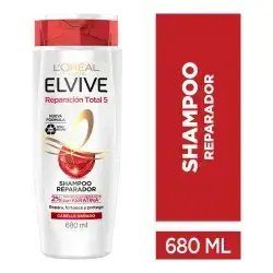 Shampoo L'Oréal Paris Elvive Reparación Total 5 Cabello Dañado 680 Ml//شامبو لوريال باريس إلفيف توتال ريبير للشعر التالف 680 مل