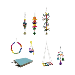 E244 Bird Set Toys Mix