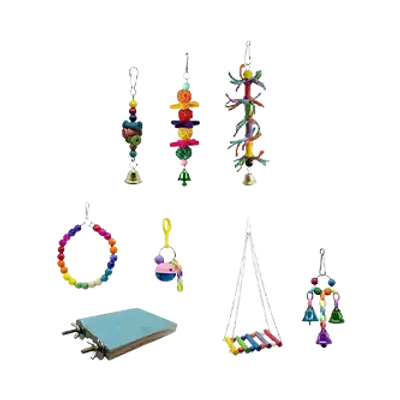 E244 Bird Set Toys Mix