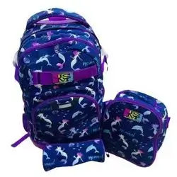 Jasminestar School Bag Tyer With Pencil Case And Lunch Box