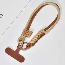 New Universal Phone Case Wrist Strap Nylon Braided Lanyard Sturdy Wrist Strap Accessory With Card Clip Gifts For Mother, Family, Friends, Birthday, Holiday Phone Charm, Phone Chain