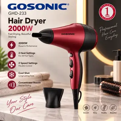 GOSONIC HAIR DRYER 2000W GHD-233