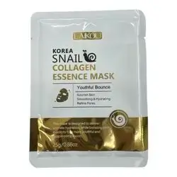 Korea Snail Collagen Essence Mask Youthful Smoothing and Hydrating + Refine Pores