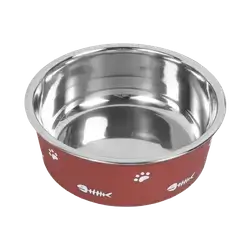 E724 دەفری خۆراکی ئاسنینی ژەنگنەگر بۆ ئاژەڵان 900ml