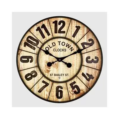 Galaxy White Metal Frame Wall Clock 50 Cm