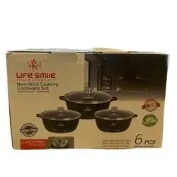 Zio Set Cookware 6Pcs