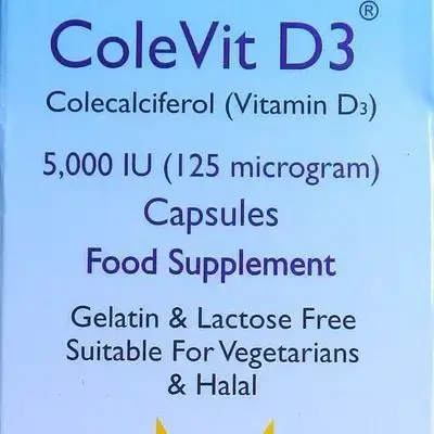 ColeVit D3 5,000 IU CAPSULES