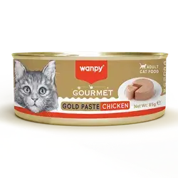WANPY Gold Paste Canned Food Chicken For Kitten 85g