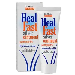 Heal Fast Ointment Panthenol 7% + Hyaluronic Acid + Colloidal Silver 50ml _ Dr.Muller