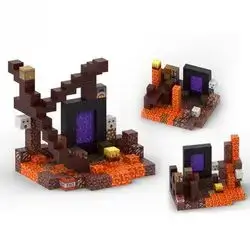Minecraft Magnetic Building Track Transport 100pcs