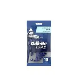Gillette Blue 2 Long Lasting Blades 10 Pcs