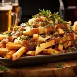BBQ Sauce Fries