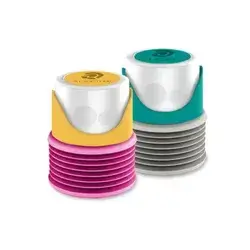 Staedtler Squeezy Two Hole Sharpener, Assorted Coloured