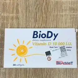 BioDy Vitamin D 10,000 IU 30 soft gel