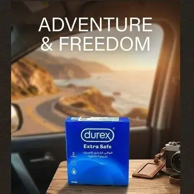 Durex Extra Safe - 3 Condoms.