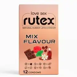 Rutex Mix Flavour 12 Condoms