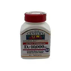 21 St Century D3 10,000 Iu