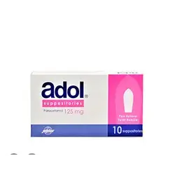 Adol Suppositories 125 Mg
