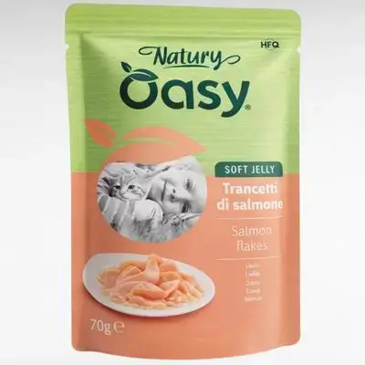 Oasy Salmon in Jelly 70g