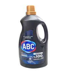 ABC Black Laundry Detergent Liquid, 3 Liters