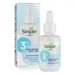 Simple Booster Serum 3% Hyaluronic Acid & B5 - 30 ml | سمبل سيروم هيالورونيك اسيد 3% و بانتينول - 30 مل