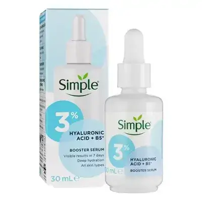 Simple Booster Serum 3% Hyaluronic Acid & B5 - 30 ml | سمبل سيروم هيالورونيك اسيد 3% و بانتينول - 30 مل