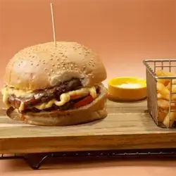 Double Beef Cheese Burger