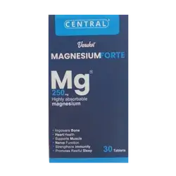 Magnesium Forte 250mg Highly Absorbable 30 Tablets _ CENTRAL