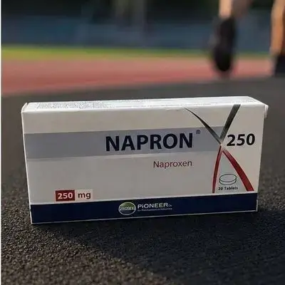 NAPRON 250 (Naproxen 250mg) 20 Tablets