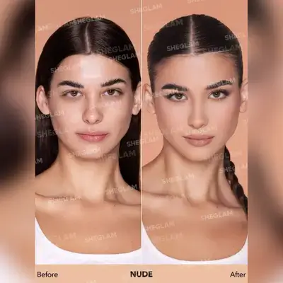 SHEGLAM Complexion Pro Long Lasting Breathable Matte Foundation-Nude