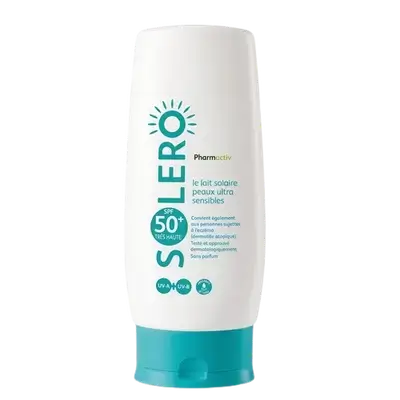 SOLERO Sunscreen Lotion SPF50+ for Ultra Sensitive Skin 200ml _ Pharmactiv
