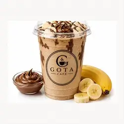 Banana Milk Juice with Nutella